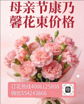 运城闻喜县花店母亲节康乃馨花束